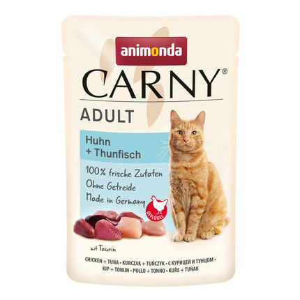 Carny Adulte Poulet + Thon 85g