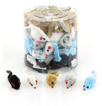 Fourrure couleur souris cul. 5 cm