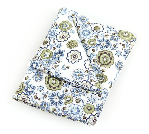 Couverture crépitante valériane, bleue