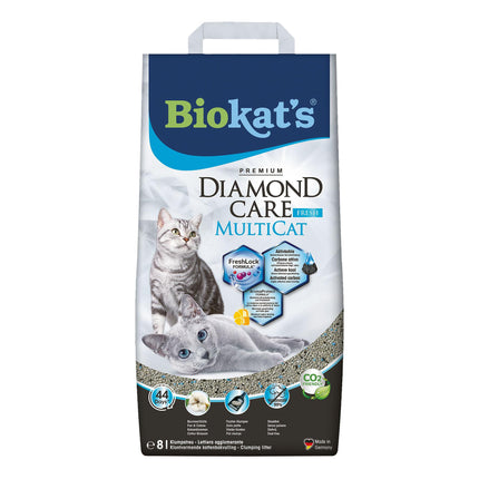 Biokat's Diamond Care Multicat Frais 8kg