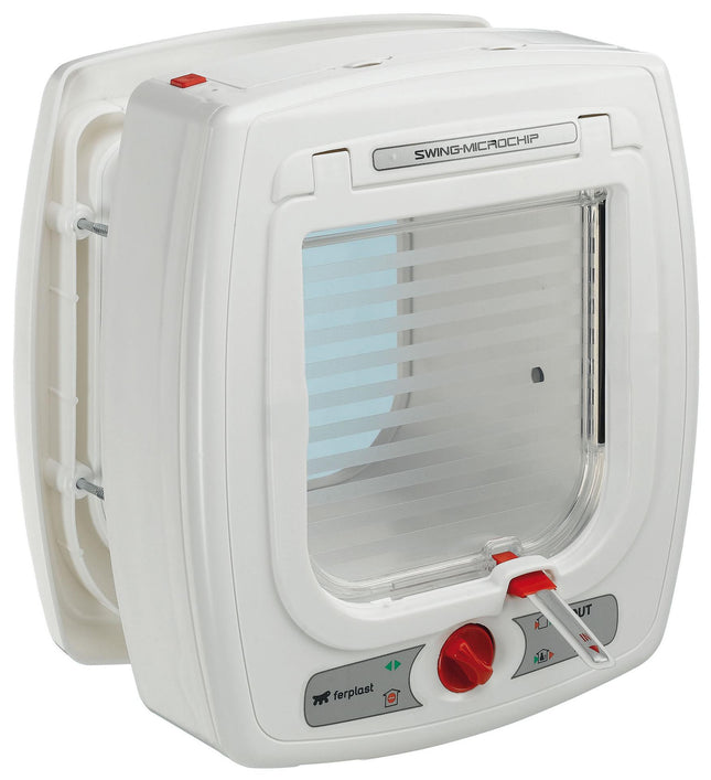 Katzentüre Swing Microchips