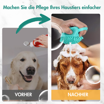 Badebürste Hund