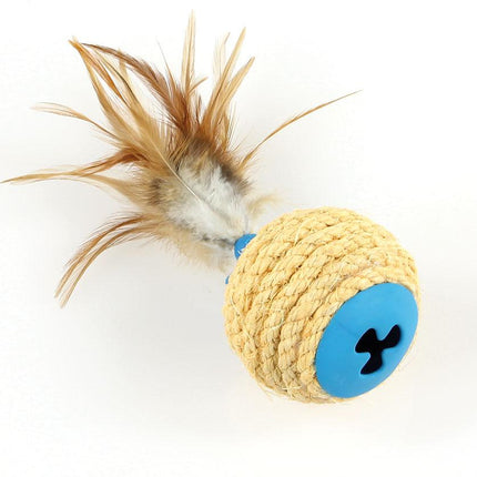 Boule à snack, ø8x20cm, bleue