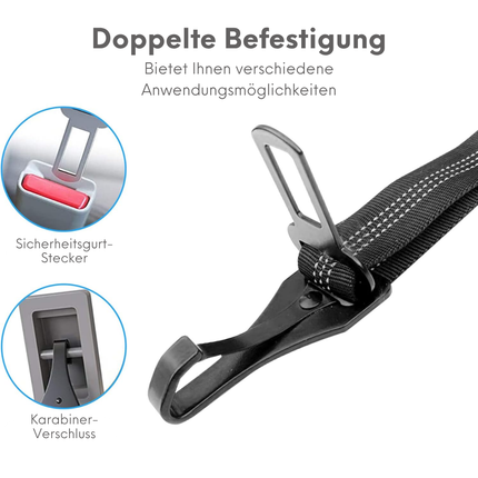 Anschnallgurt Hund Auto, 3-In-1