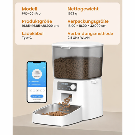3.5L Futterautomat Katze