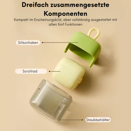 Wiederverwendbare Mini-Fusselrolle