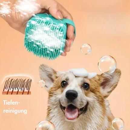 Badebürste Hund