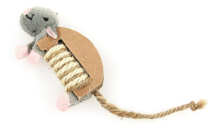 Souris, grise, 9,5 cm