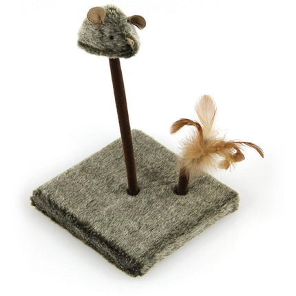 Station de jeu avec puce sonore, souris et plumes