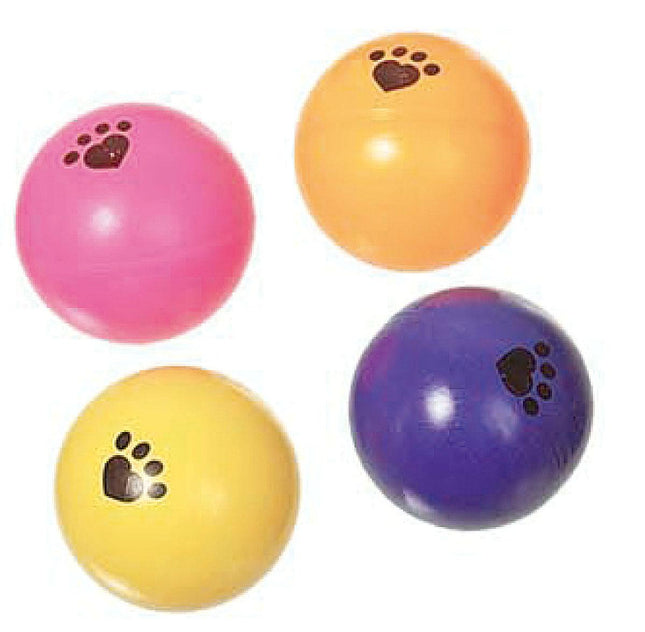 Balles de jeu pour pattes assorties, ø4cm