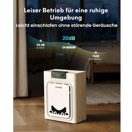 Luftreiniger mit Waschbare HEPA-Filter
