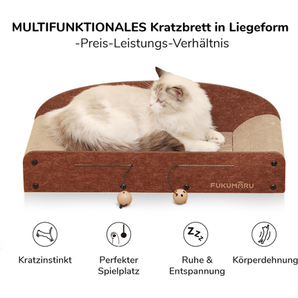 Kratzbrett Katzen, 66CM