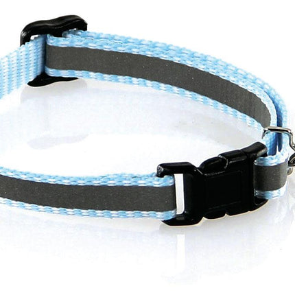 ReflectLine Katzenhalsband hellblau 10mm/20-30cm