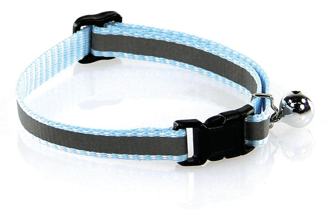 ReflectLine Katzenhalsband hellblau 10mm/20-30cm