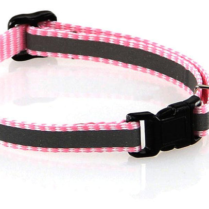 ReflectLine Katzenhalsband pink 10mm/20-30cm
