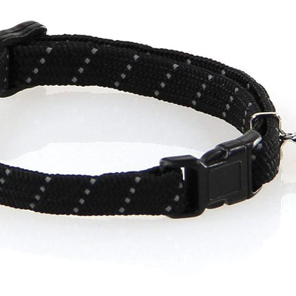 ReflectLine Katzenhalsband schwarz 10mm/20-30cm
