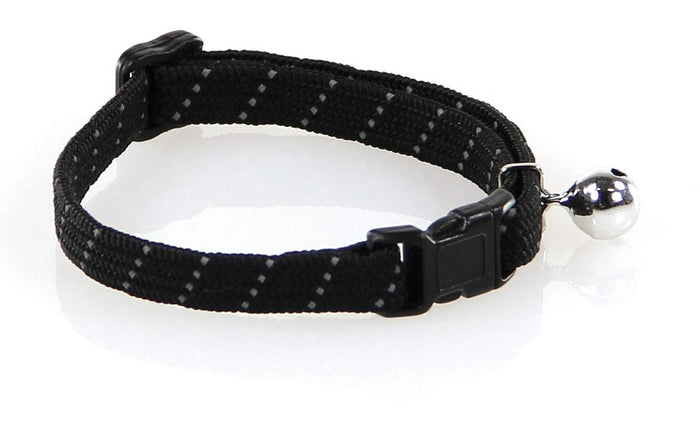 ReflectLine Katzenhalsband schwarz 10mm/20-30cm