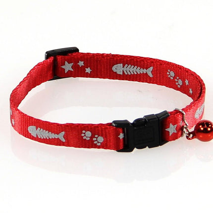 Katzenhalsband ReflectLine, rot