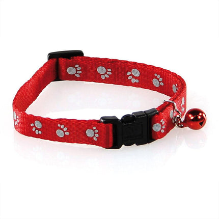 ReflectLine Katzenhalsband rot 10mm/20-30cm