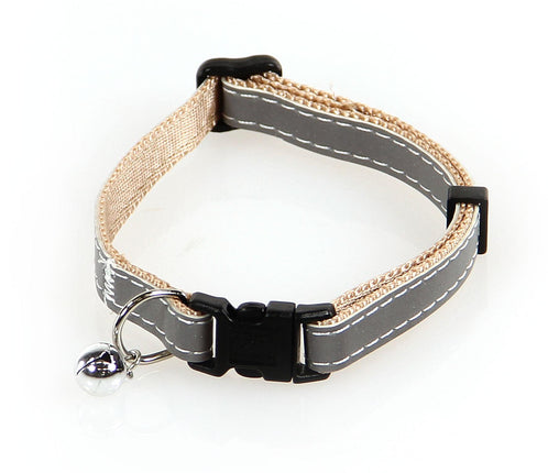 Katzenhalsband ReflectLine, silber