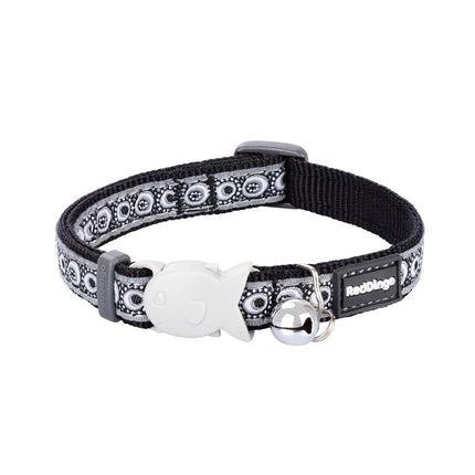 RedDingo Katzenhalsband Cosmos Schwarz - XS