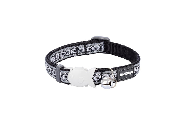 RedDingo Katzenhalsband Cosmos Schwarz - XS