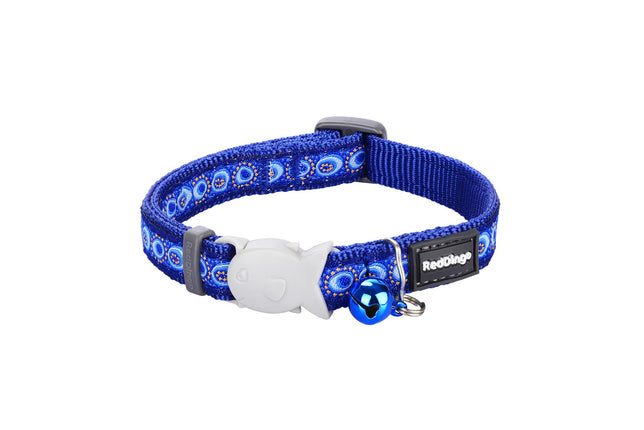 RedDingo Katzenhalsband Cosmos Dunkelblau - XS