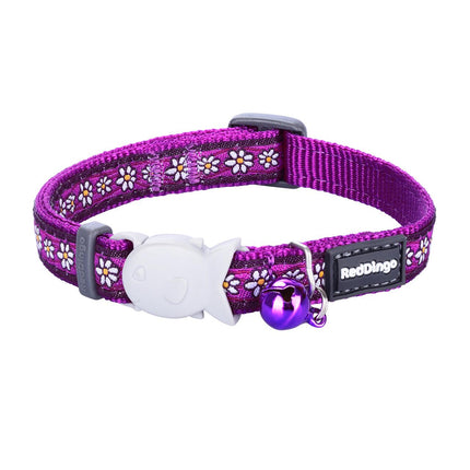 RedDingo Katzenhalsband Design Violett XS