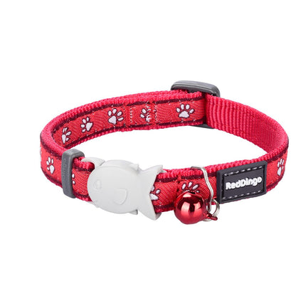 RedDingo Katzenhalsband Desert Paws Rot - XS