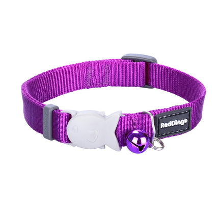 RedDingo Katzenhalsband Plain Violett - XS