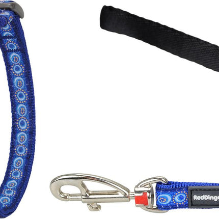 RedDingo Geschirr und Leine Cosmos Dunkelblau - XS