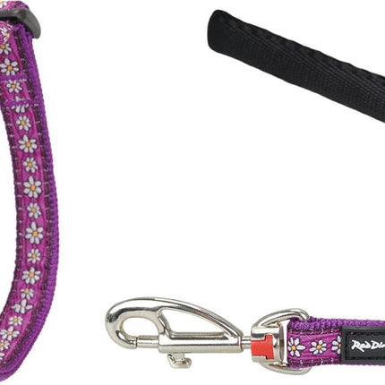 RedDingo Geschirr und Leine Daiys Chain Violett - XS