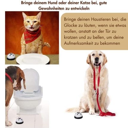 Haustier-Trainingsglocken