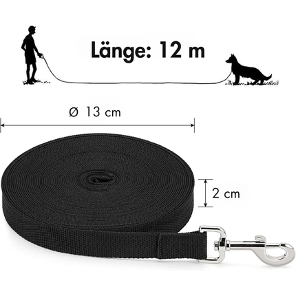Schleppleine 12m für Hunde