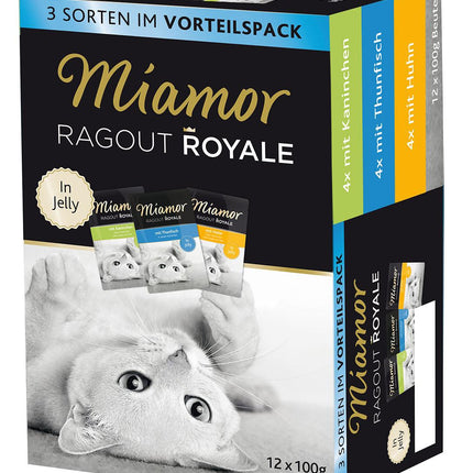 Ragout Royale Multibox 1, 12 pièces, lapin, poulet, thon, 12 pièces
