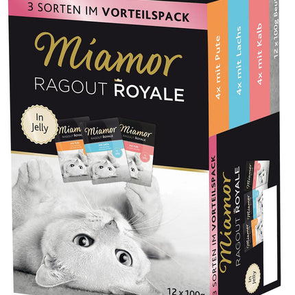 Ragout Royale Multibox 2, 12 pièces, dinde, saumon, veau, 12 pièces