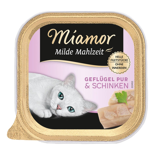 Repas doux poulet &amp; jambon, 100g