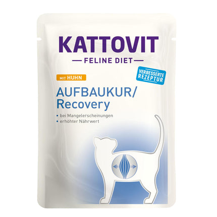 Kattovit traitement de récupération poulet 85g