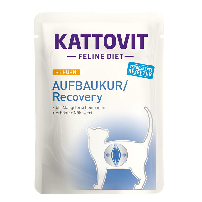 Kattovit traitement de récupération poulet 85g