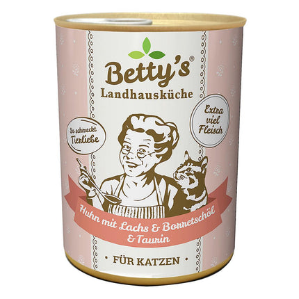 Betty's Country House Kitchen Poulet et Saumon 400g
