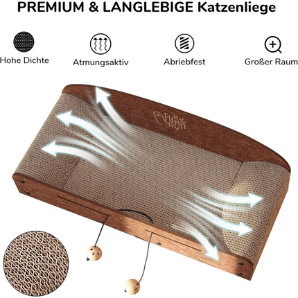Kratzbrett Katzen, 66CM