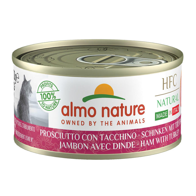Almo HFC Jambon Naturel &amp; Dinde 70g