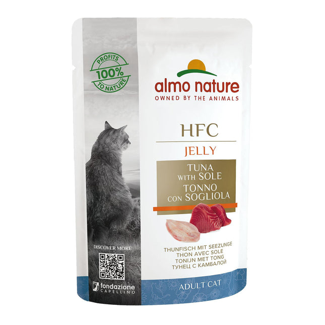 HFC Thon Naturel &amp; Sole en Gelée 55g
