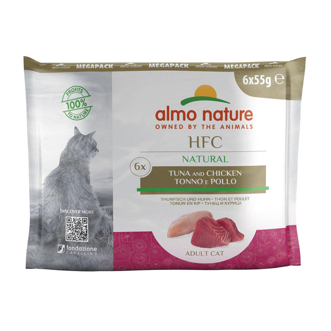 HFC Naturel Thon &amp; Poulet 6x55g