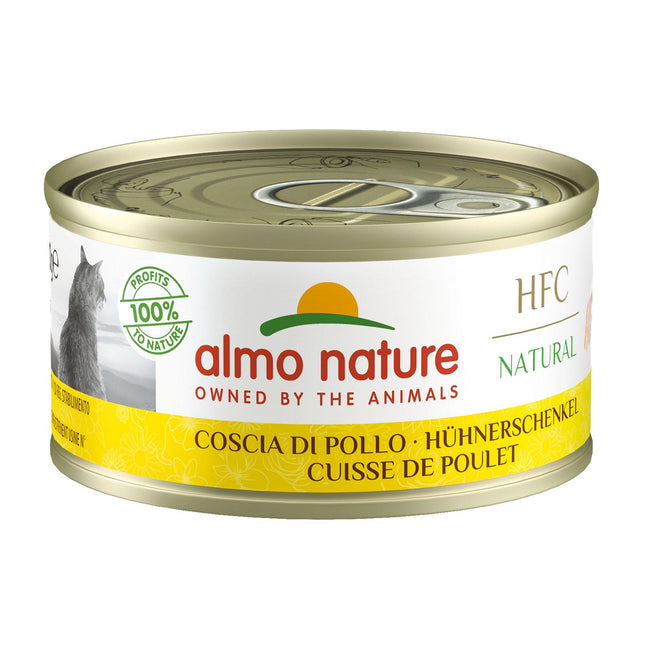 HFC Cuisses de poulet naturelles, 70g