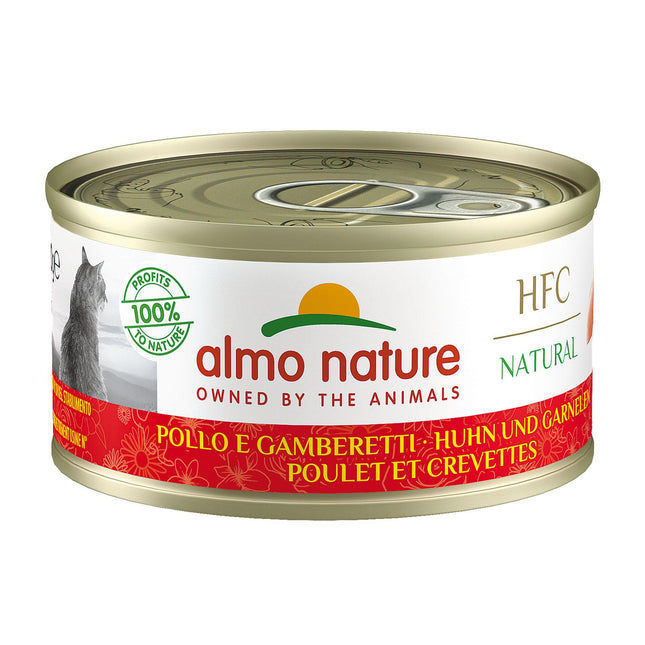 Poulet et crevettes naturels HFC, 70 g