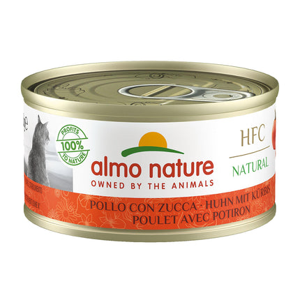 HFC Poulet et citrouille naturels, 70 g