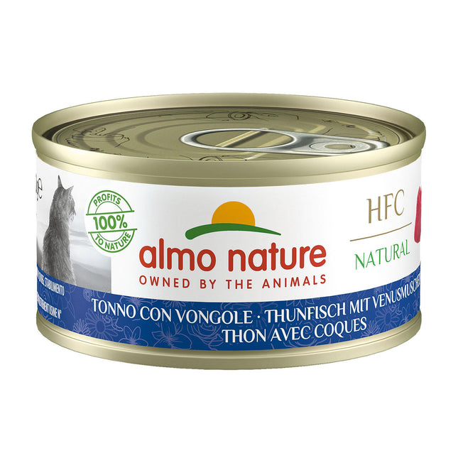 Thon et palourdes naturels HFC, 70 g