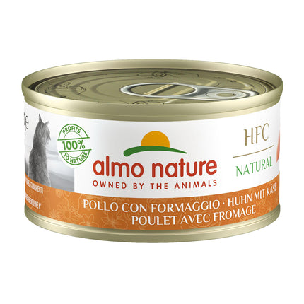 Poulet et fromage naturels HFC, 70 g