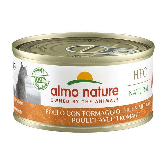 Poulet et fromage naturels HFC, 70 g